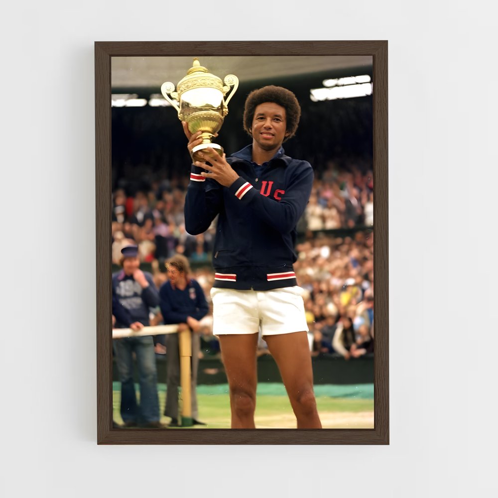 Poster Victoire d'Arthur – affiche Tennis (vue 5)